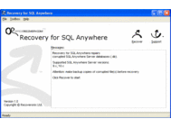 Recovery for SQL Anywhere screenshot